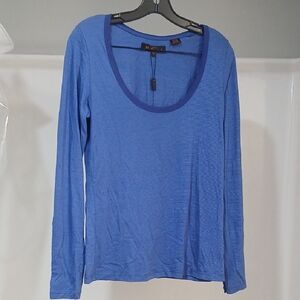 Ben Sherman Royal Blue Long Sleeve Women's Top